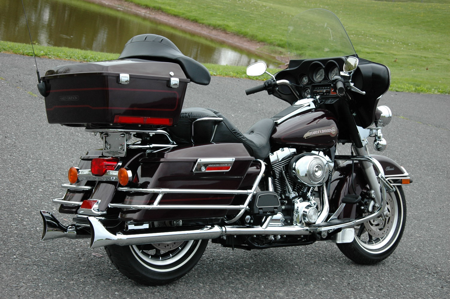 fishtail harley pipes