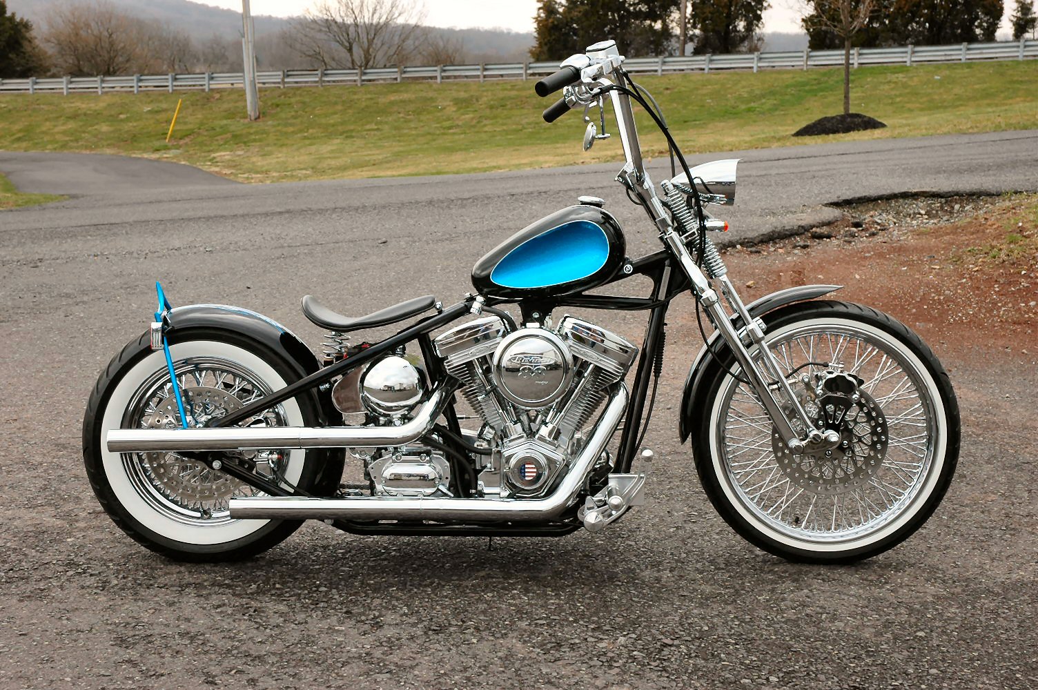 harley bobber frame