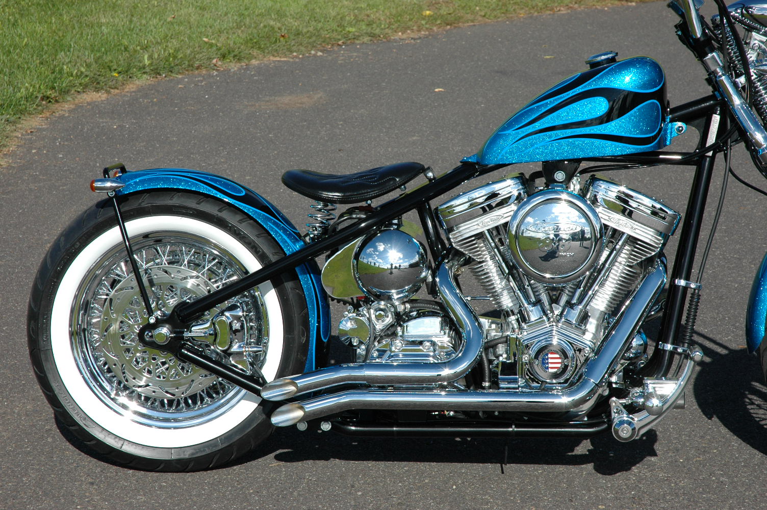 custom chopper speedometer