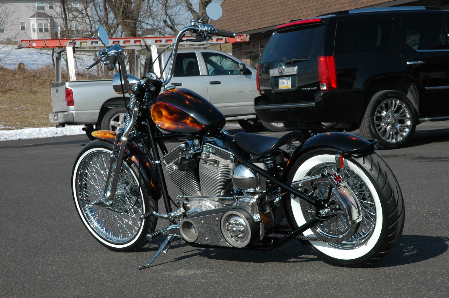 RIGID BOBBER CHOPPER ROLLING CHASSIS FRAME HARLEY KIT eBay