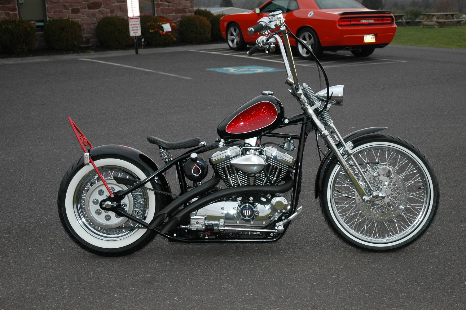 rigid frame for sportster
