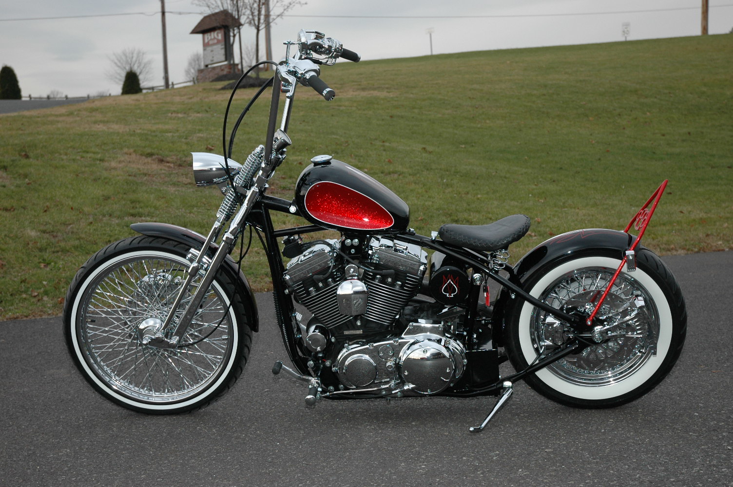 harley v rod frame