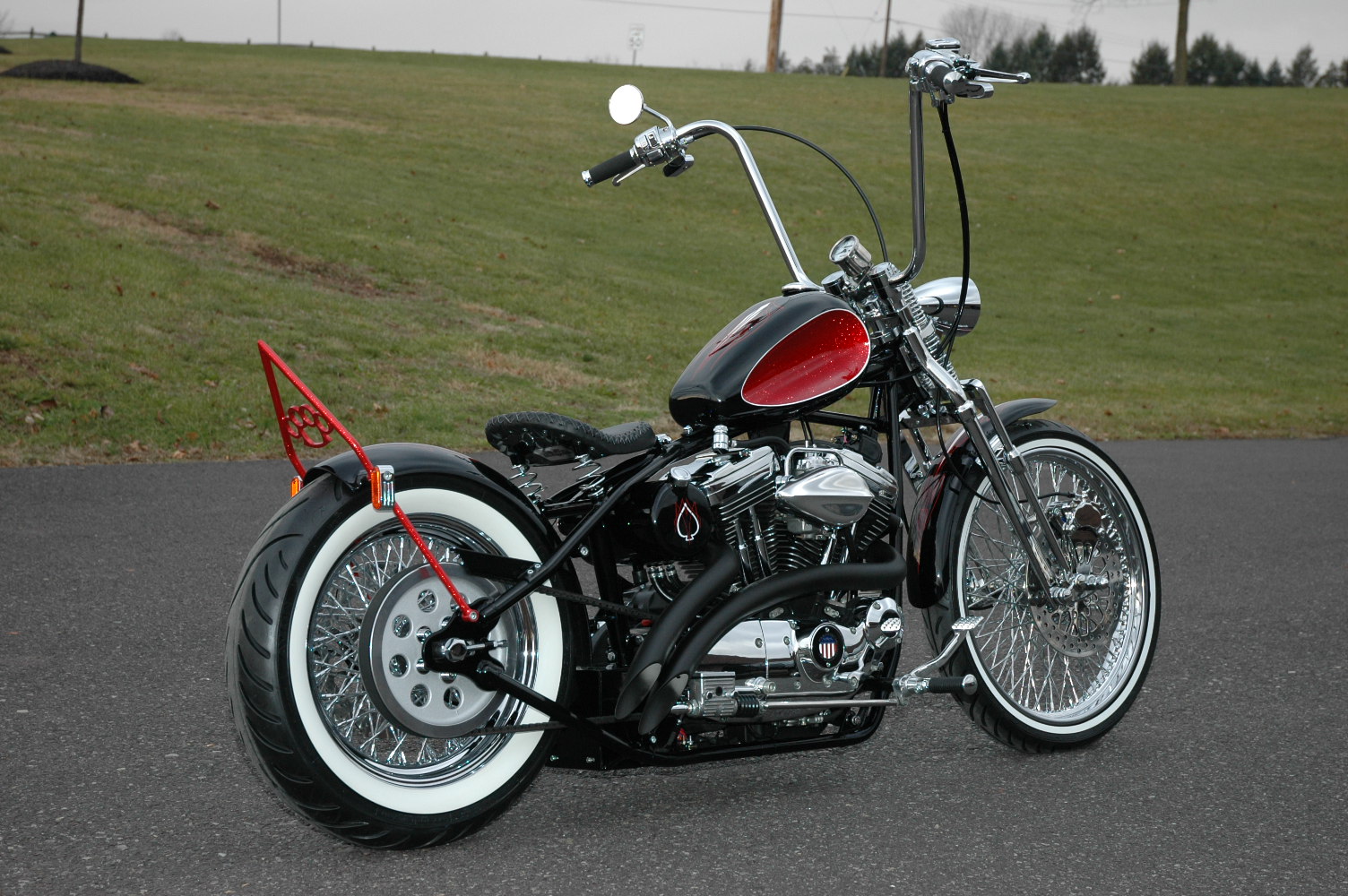 rigid frame for sportster