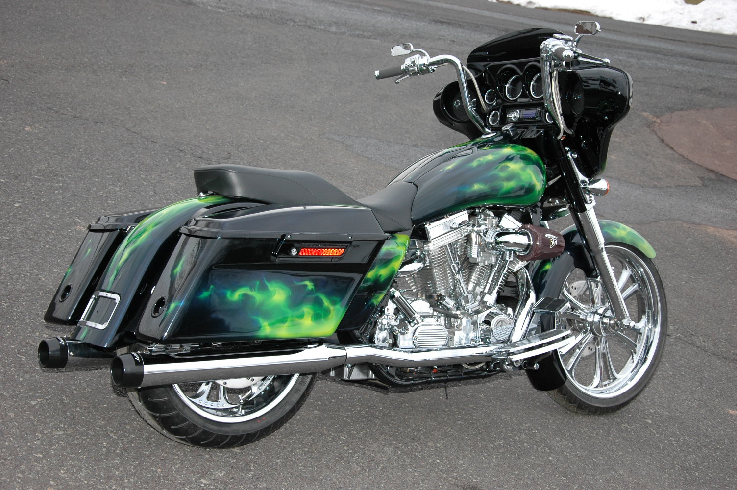 CHROME BAGGER BARS HANDLEBARS 20082013 HARLEY TOURING ELECTRA STREET