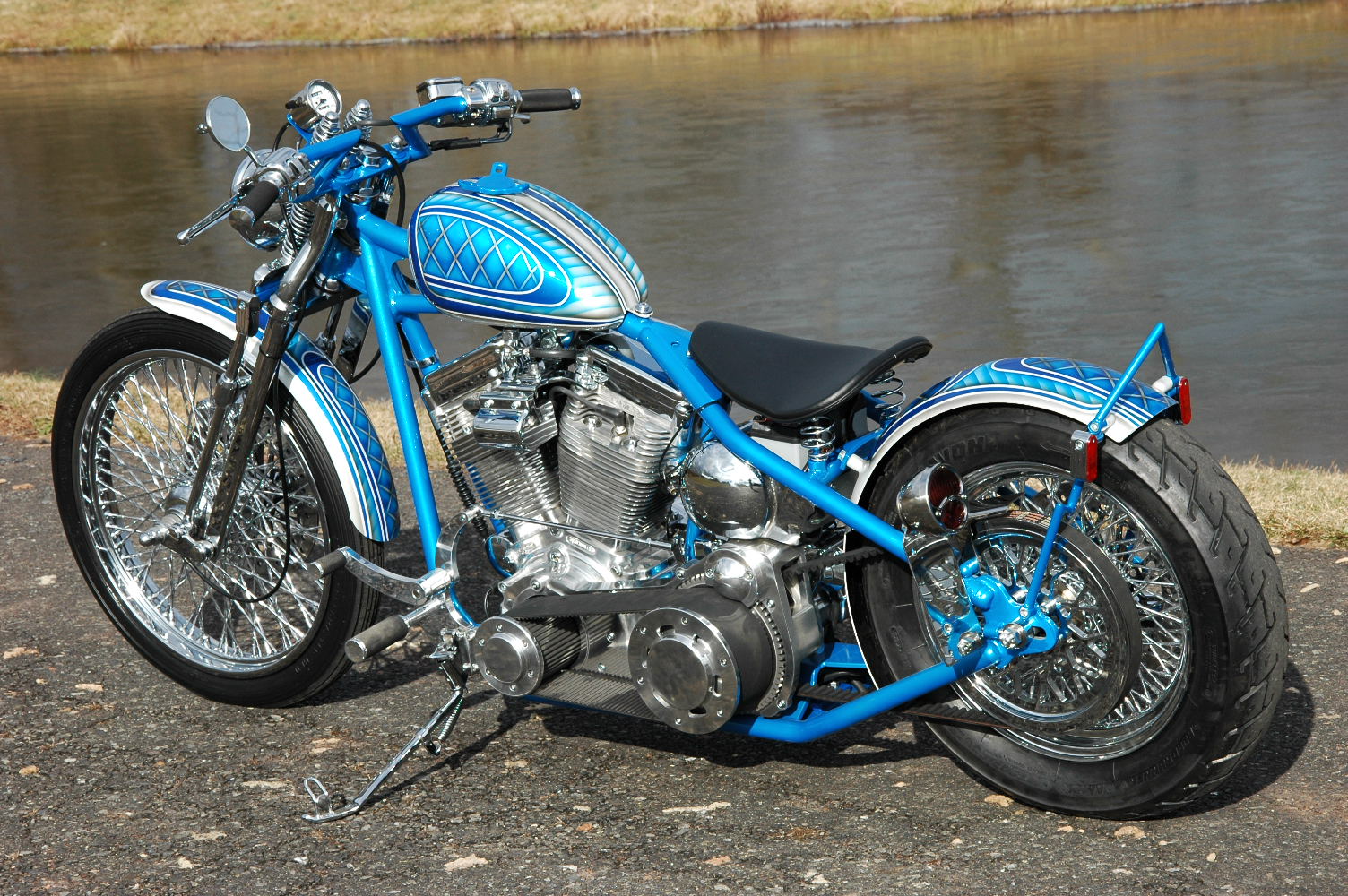harley chopper frames