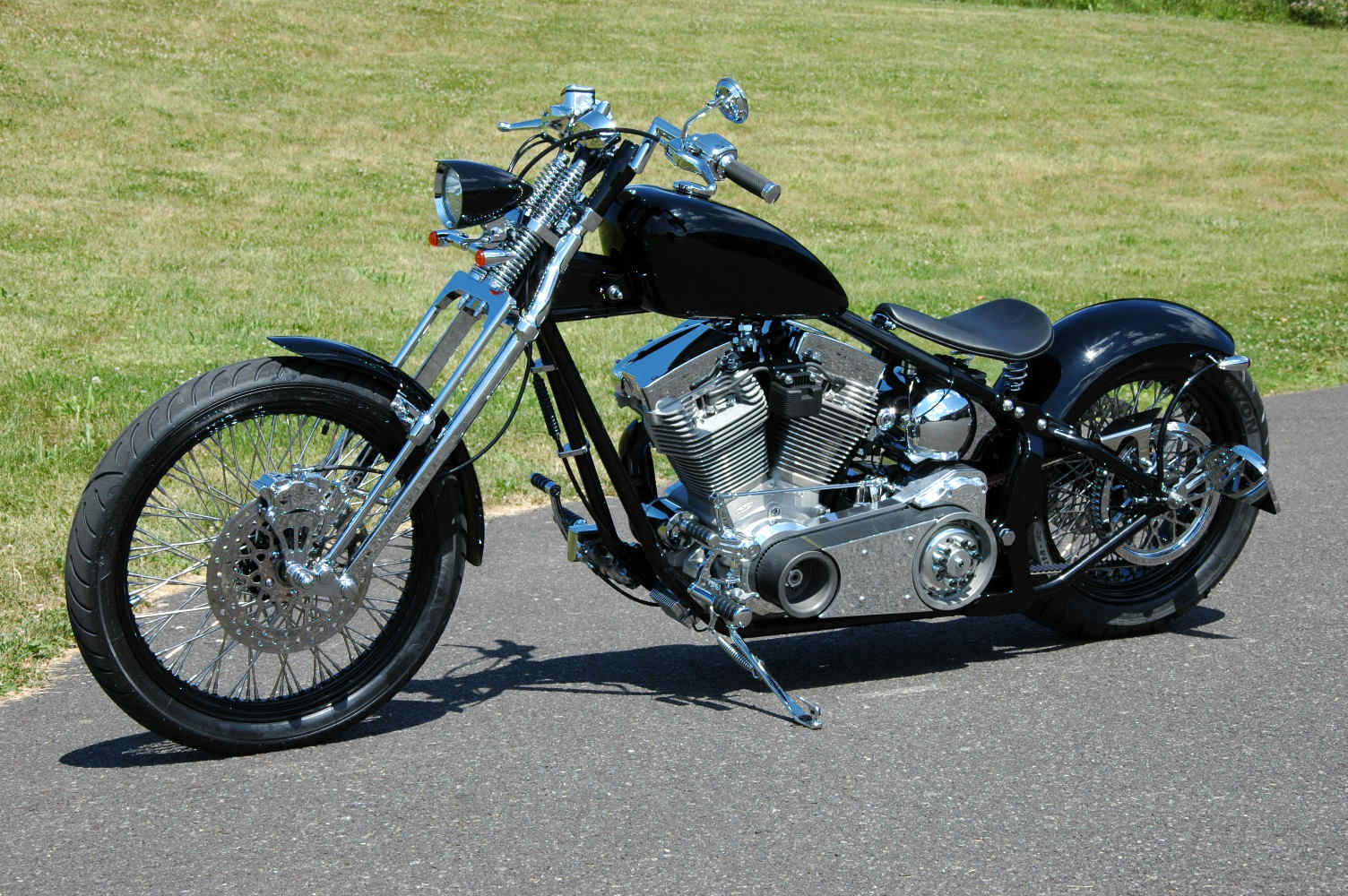 motorbike rolling chassis