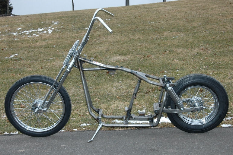 KRAFT TECH / ACM CHOPPER BOBBER CUSTOM HARLEY SHOVELHEAD FRAME ROLLING