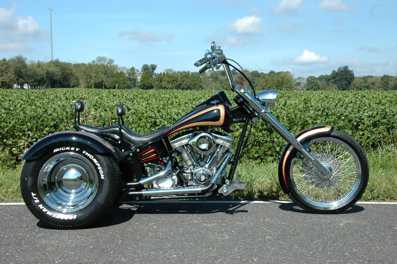 softail chopper frame