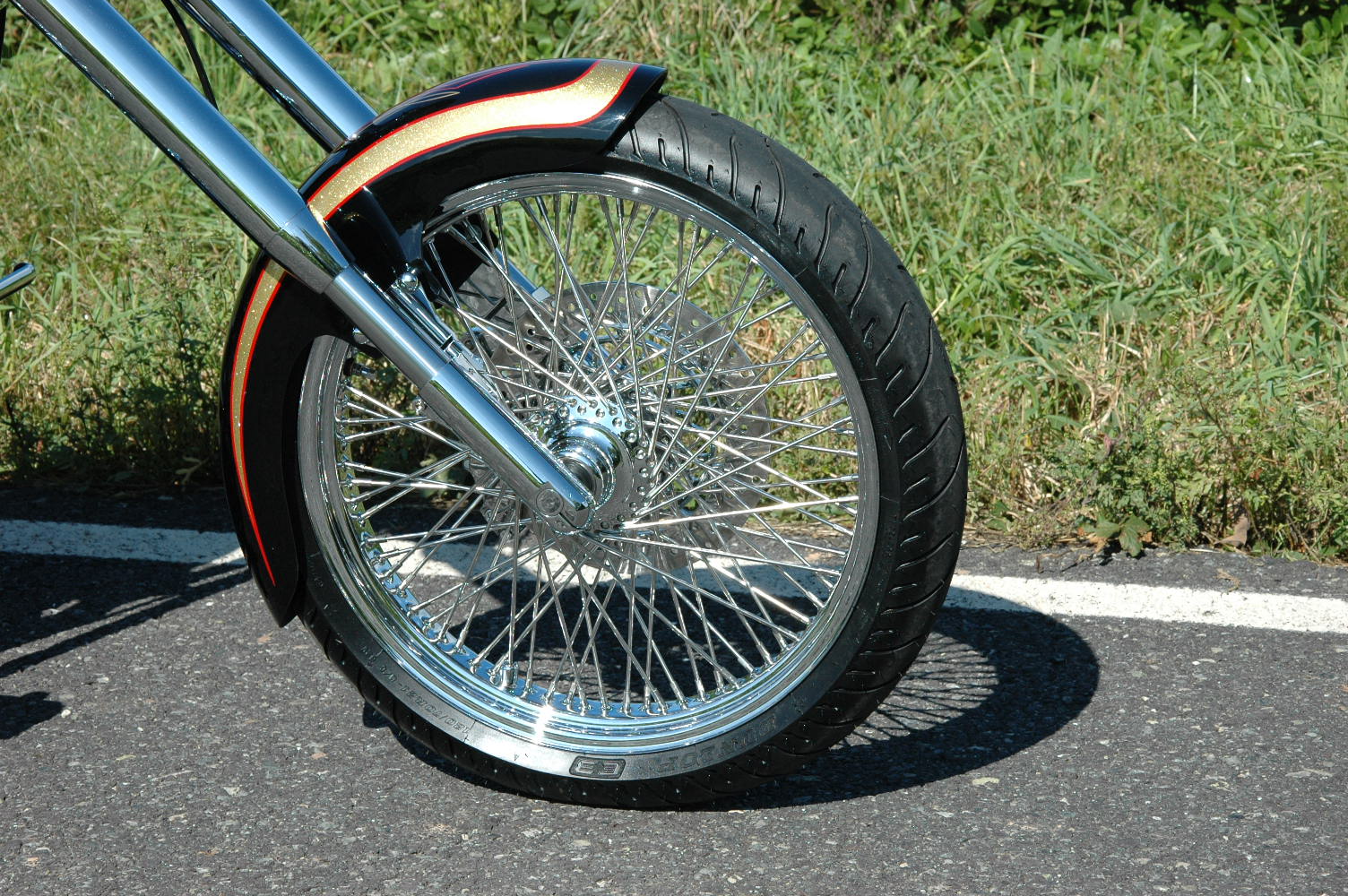 Trike Softail Chopper Frame Axle Swingarm Rolling Chassis Kit Harley