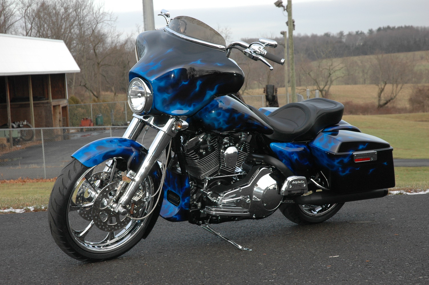 4" WINDVEST BLACK SMOKED CLEAR WINDSHIELDS 19972013 HARLEY STREET