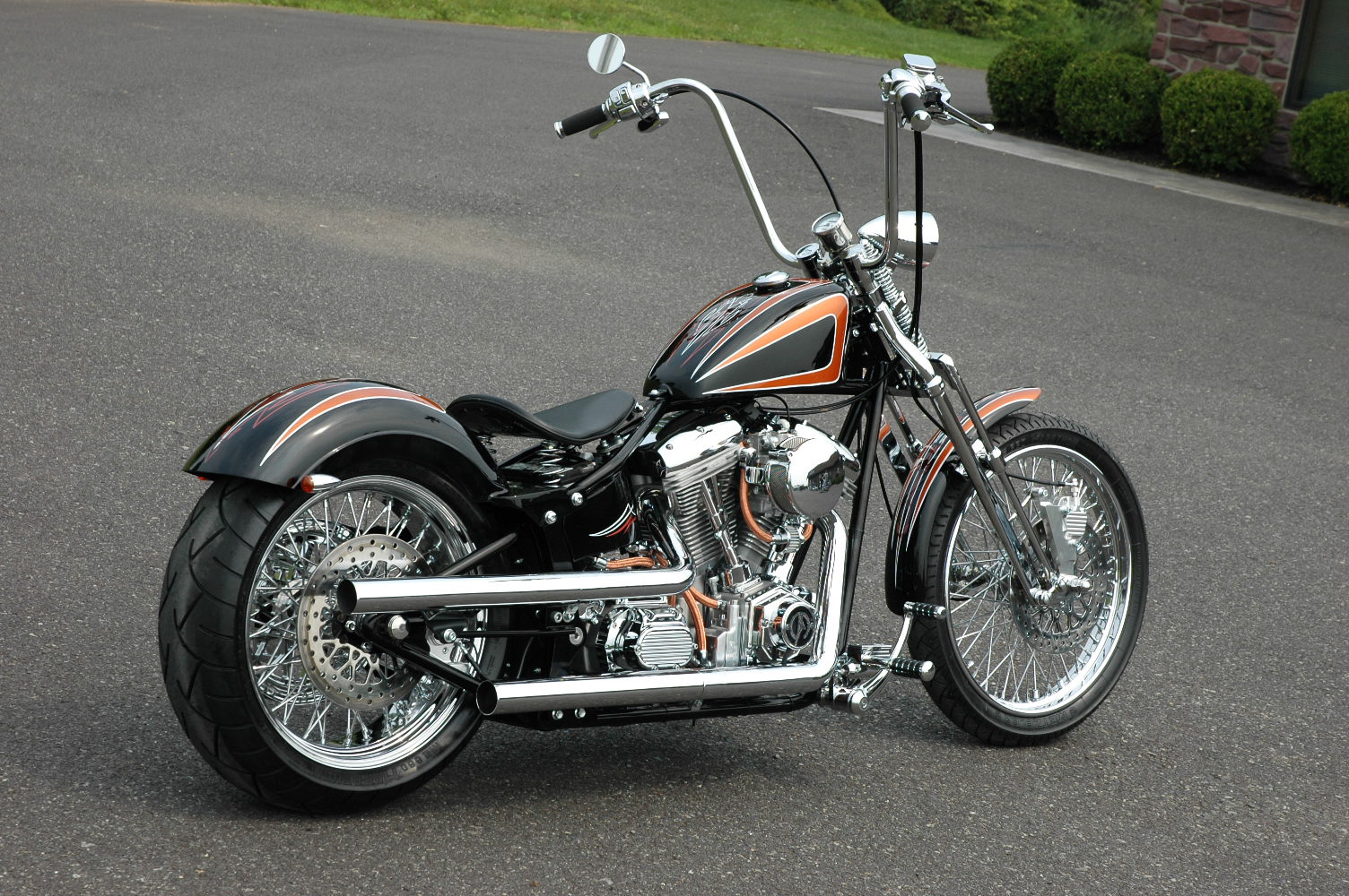 custom sportster frame