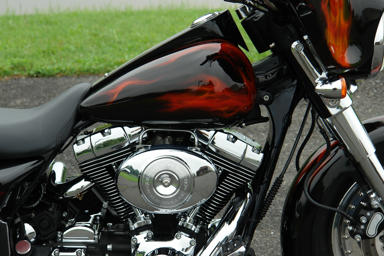 street glide side exhaust