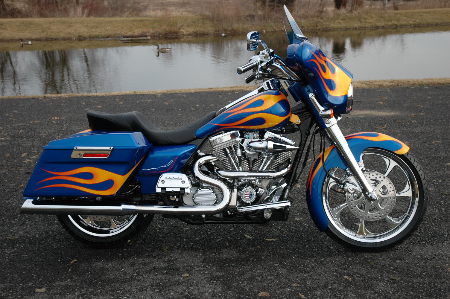 Harley Davidson Touring Custom Paint