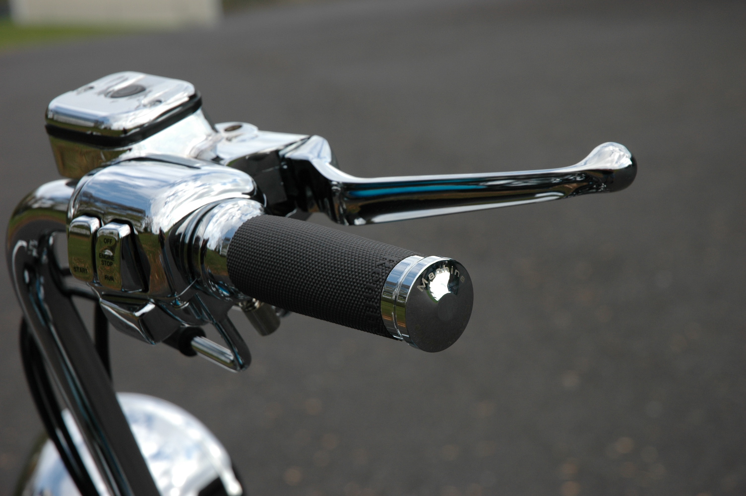 CHROME 12" APE HANGERS HANDLEBARS & HAND CONTROLS PREWIRED KIT HARLEY